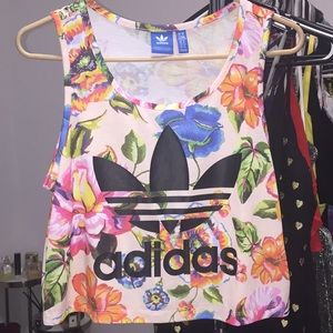 Matching Adidas outfit